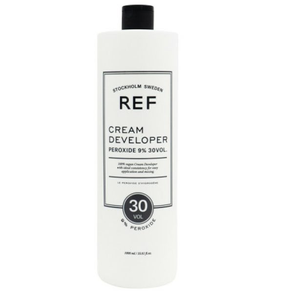 Ref Stockholm, Peroxides, Developer, Hair Oxidant Lotion, 9%, 30 vol, 1000 ml - For Women