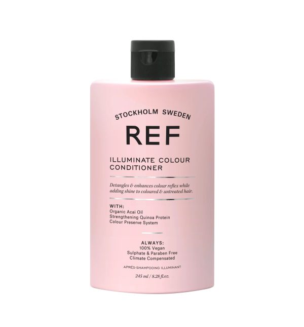 Ref Stockholm, Illuminate Colour, Sulfates-Free, Hair Conditioner, Nourishes And Enhances Tone, 245 ml - Unisex