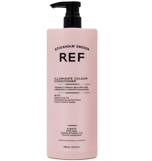 Ref Stockholm, Illuminate Colour, Sulfates-Free, Hair Conditioner, Nourishes And Enhances Tone, 1000 ml - Unisex