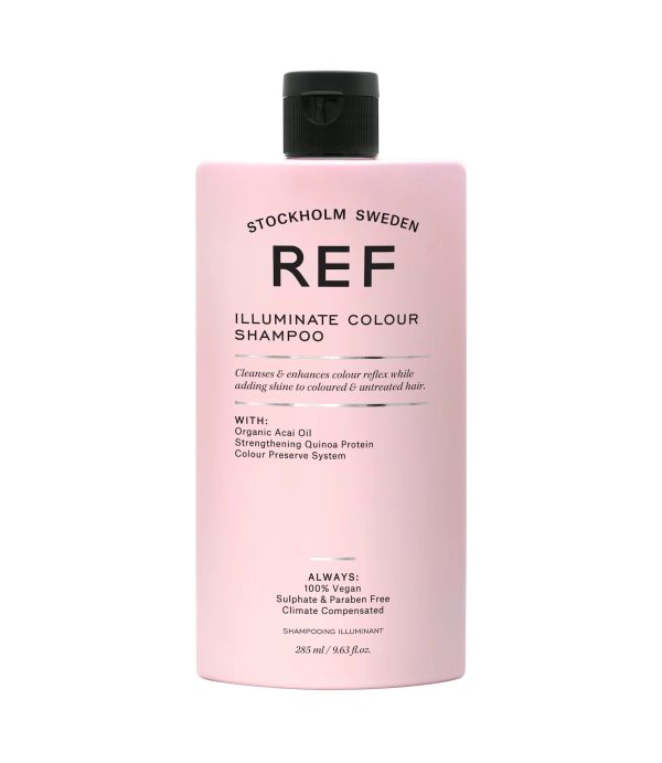 Ref Stockholm, Illuminate Colour, Sulfates-Free, Hair Shampoo, For Strengthening, 285 ml - Unisex