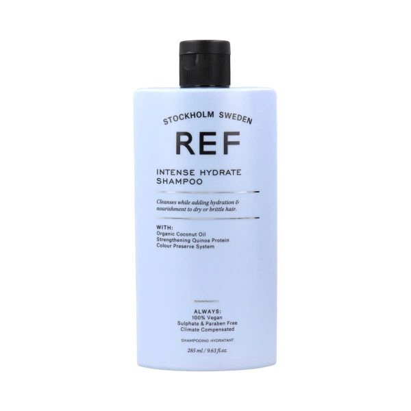 Ref Stockholm, Intense Hydrate, Sulfates-Free, Hair Shampoo, For Hydration, 285 ml - Unisex