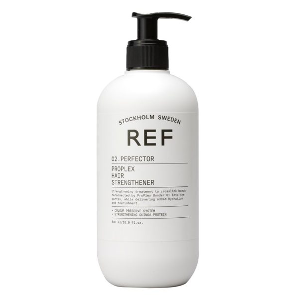 Ref Stockholm, ProPlex 02.Perfector, Vegan, Hair Cream Treatment, For Strengthening, 500 ml - For Women