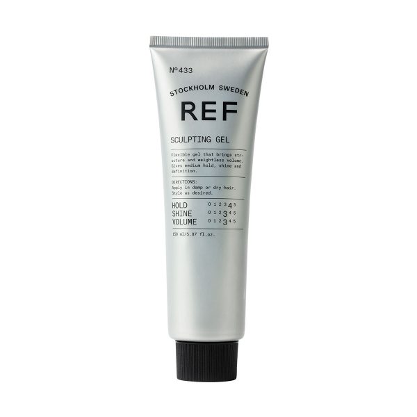 Ref Stockholm, Styling & Finish No.433, Vegan, Hair Styling Gel, Shine Finish, Flexible Hold, 150 ml - Unisex