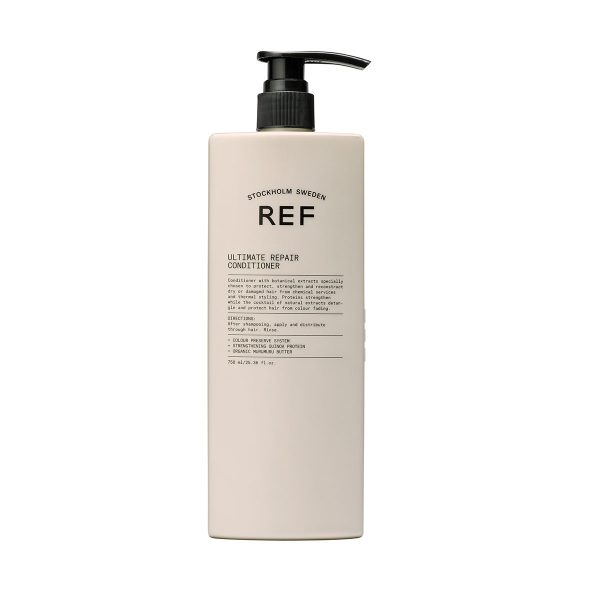 Ref Stockholm, Ultimate Repair, Sulfates-Free, Hair Conditioner, For Hydrate/Detangle & Shine, 750 ml - Unisex