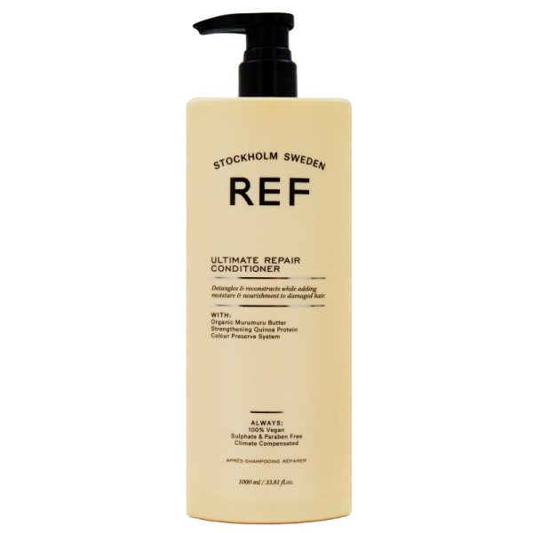 Ref Stockholm, Ultimate Repair, Sulfates-Free, Hair Conditioner, For Hydrate/Detangle & Shine, 1000 ml - Unisex