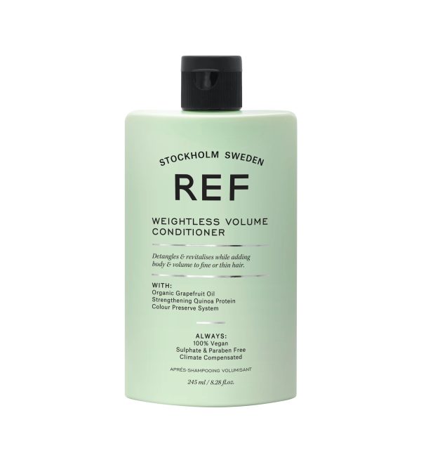 Ref Stockholm, Weightless Volume, Sulfates-Free, Hair Conditioner, Smoothens & Volume, 245 ml - Unisex