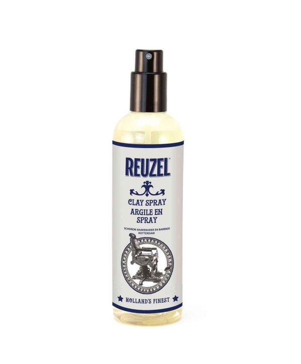 Reuzel, Clay, Argile, Hair Spray, For Definition & Texture, Light Hold, 100 ml - For Men