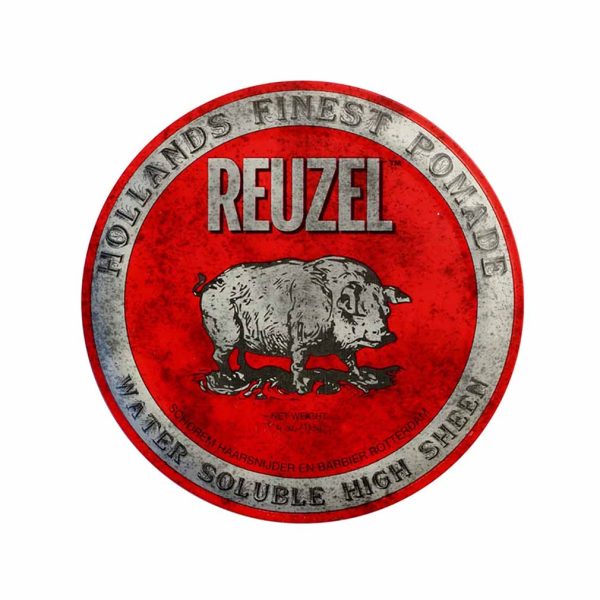 Reuzel, Red, Hair Styling Pomade, High Shine, Medium Hold, 35 g - For Men