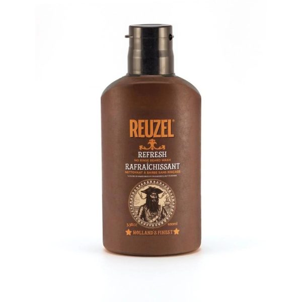 Reuzel, Refresh No Rinse, Beard Shampoo, Moisture And Shine, 100 ml - For Men