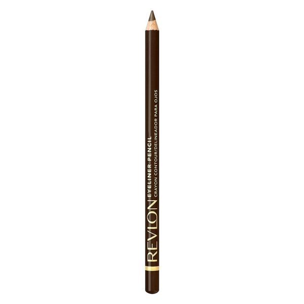 Revlon, Dipped End, Blending, Gel Pencil Eyeliner, 02, Earth Brown, 1.49 g - For Women