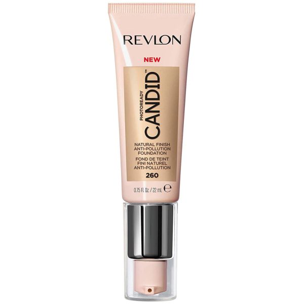 Revlon, PhotoReady Candid, Natural Finish, Cream Foundation, 260, Chai, 22 ml - For Women