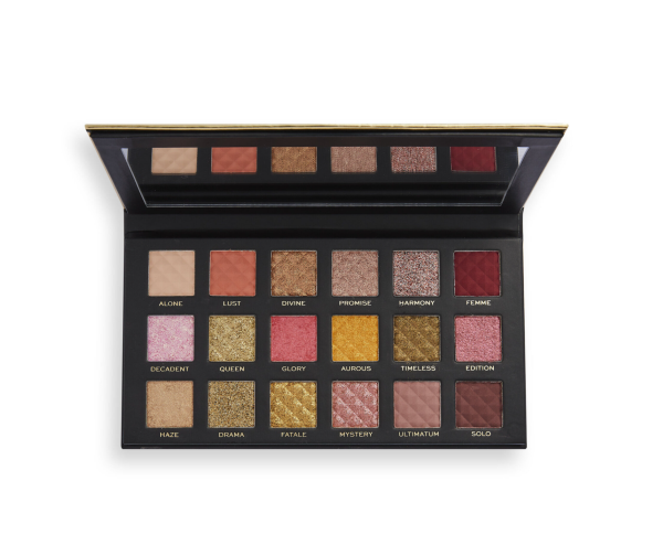 Revolution Pro, Rockstar, Eyeshadow Palette, Noir Edition, 18 g - For Women