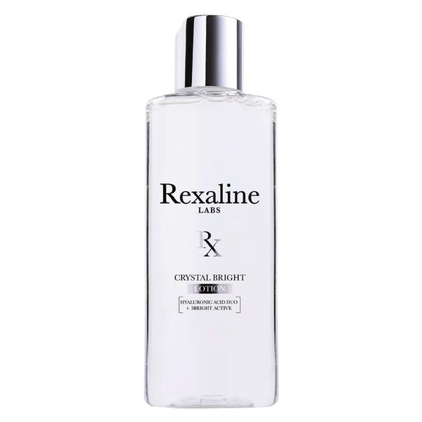 Rexaline, Crystal Bright, Hyaluronic Acid + 3 Bright Active, Illuminating, Exfoliating Lotion, 150 ml - For Women