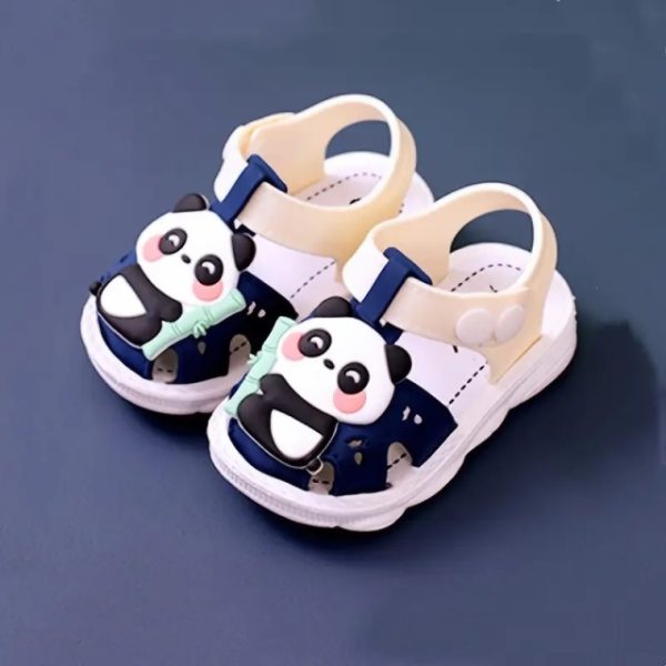 Sandalute albastre pentru baietei - Baby Panda (Marime Disponibila: Marimea 21)