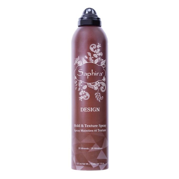 Saphira, Design, Hair Spray, For Hold & Texture, 221 ml - For Women