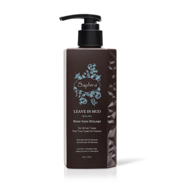 Saphira, Leave In Mud, Paraben-Free, Hair Leave-In Conditioner, For Moisturizing, 250 ml - For Women