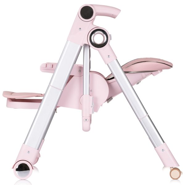 Scaun de masa Chipolino Super Chef 2 in 1 pink marshmallow - imagine 7