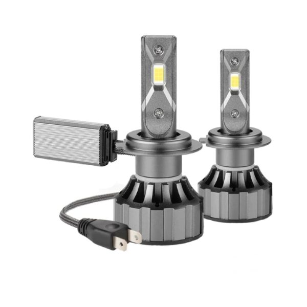 Set 2 becuri auto LED H7, 9-36V, 120W, 6000K, Canbus, 12000Lm, BZRSH, fara eroare