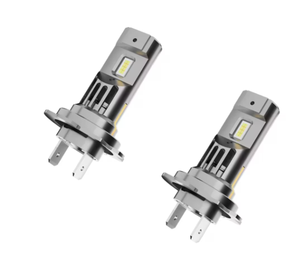 Set 2 becuri auto LED H7 mini, 12V, 120W, 12000Lm, 6500K, BZRSH, 3570, fara eroare