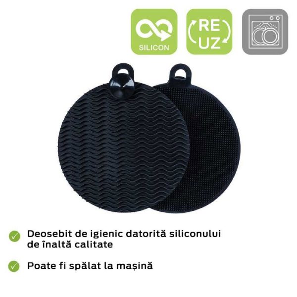 Set 2 bureti de vase, din silicon Wenko Black Outdoor Kitchen 55030100 - imagine 6