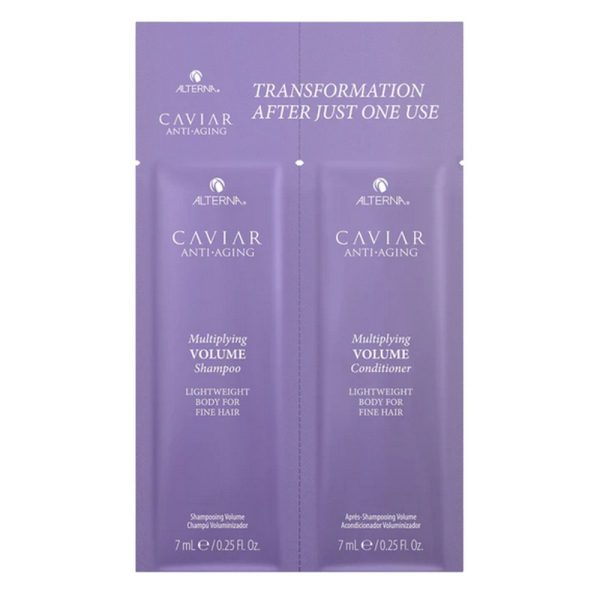 Multiplaying Volume Set Alterna: Alterna, Hair Conditioner, For Volume, 7 ml + Alterna, Hair Shampoo, For Volume, 7 ml - For Women