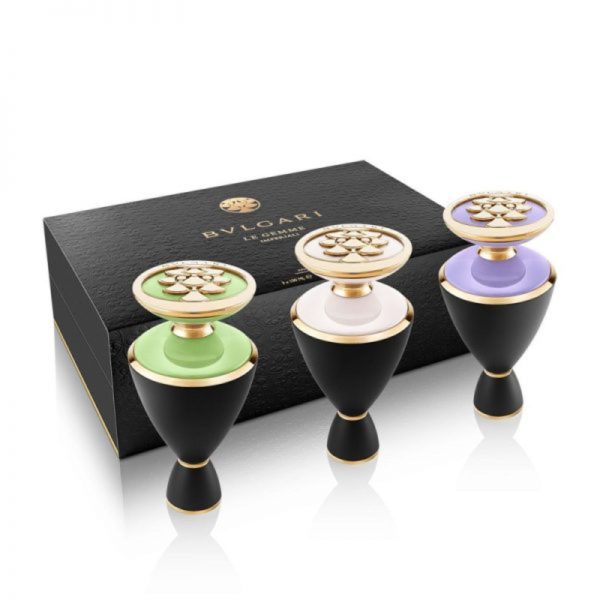 Set Bvlgari: Le Gemme Imperiali Desiria, Eau De Parfum, For Women, 100 ml + Le Gemme Imperiali Irina, Eau De Parfum, For Women, 100 ml + Le Gemme Imperiali Splendida, Eau De Parfum, For Women, 100 ml - For Women