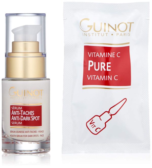 Set Guinot: Anti-Taches, Anti-Dark Spots, Serum, For Face, 23.5 ml + Pure, Vitamin C, Serum, For Face, 1.5 ml - For Women