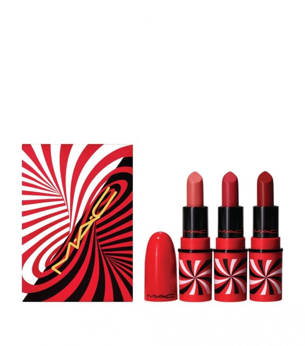 Tiny Tricks Set MAC: Mini, Cream Lipstick, Awespicious, 1.7 g + + Mini, Matte, Cream Lipstick, Sleight Of Grand, 1.8 g *Miniature - For Women