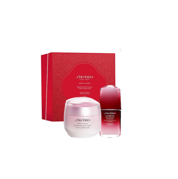 White Lucent Set Shiseido: White Lucent, Brightening, Day, Cream, For Face, 15 ml + White Lucent, Illuminating, Serum, For Face, 10 ml - For Women