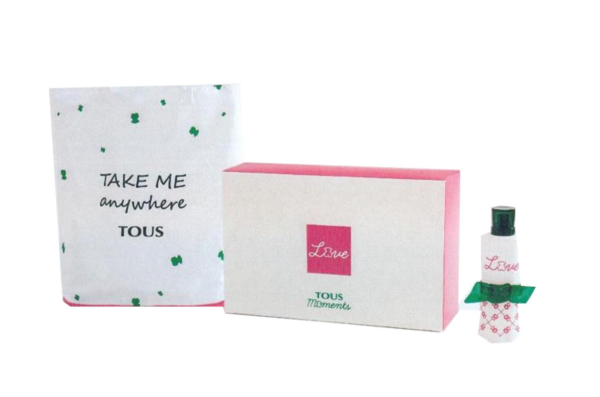 Take Me Anywhere Set Tous: Love Moments, Eau De Toilette, For Women, 90 ml + Love Moments, Textile Bag, Collapisable, For Women - For Women