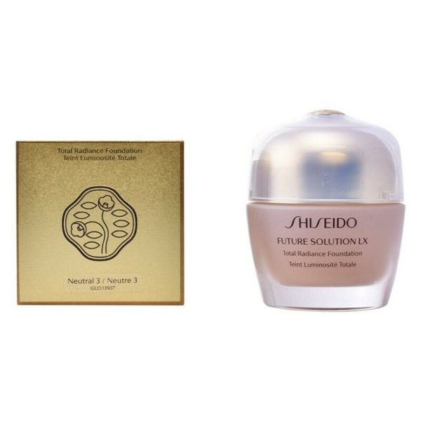 Shiseido, Future Solution Lx Total Radiance, Cream Foundation, N3, 30 ml - For Women