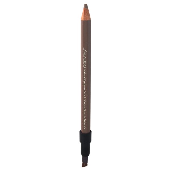 Shiseido, Natural, Double-Ended, Eyebrow Cream Pencil & Brush 2-In-1, BR603, Light Brown, 1.1 g - For Women