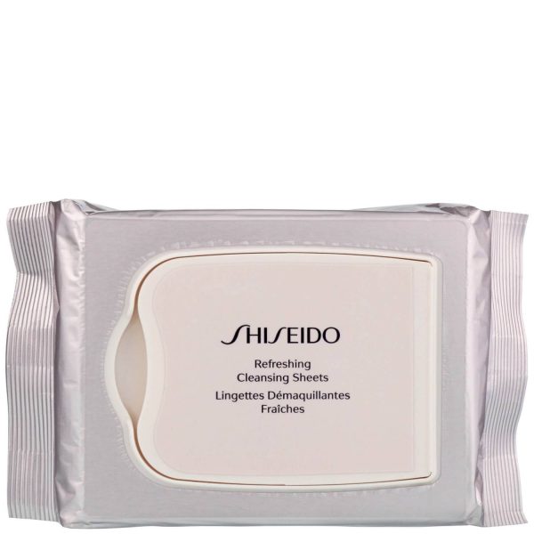 Shiseido, Refreshing, Cleansing Wipes, For Face, 30 pcs - For Women