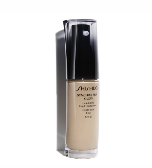 Shiseido, Synchro Skin Glow, Luminizing, Liquid Foundation, No. 2, Golden, SPF 20, 10 ml *Tester - For Women