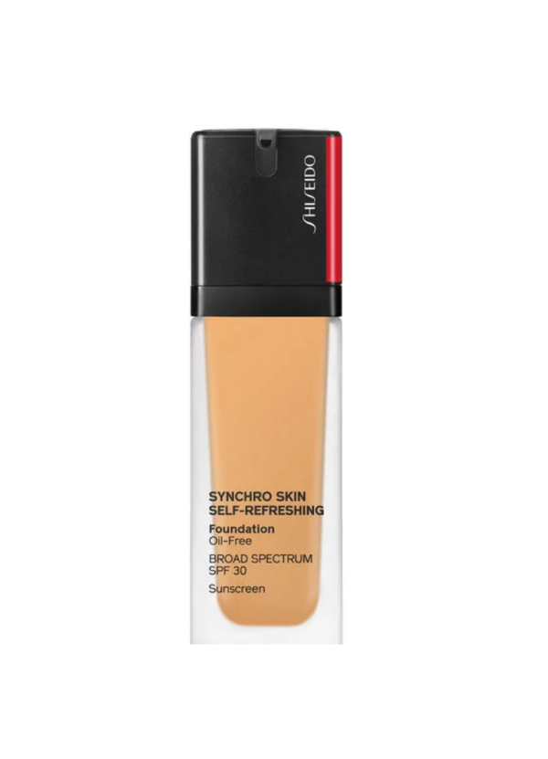 Shiseido, Synchro Skin Self-Refreshing, Oil-Free, Liquid Foundation, 360, Citrine, SPF 30, 10 ml *Tester - For Women