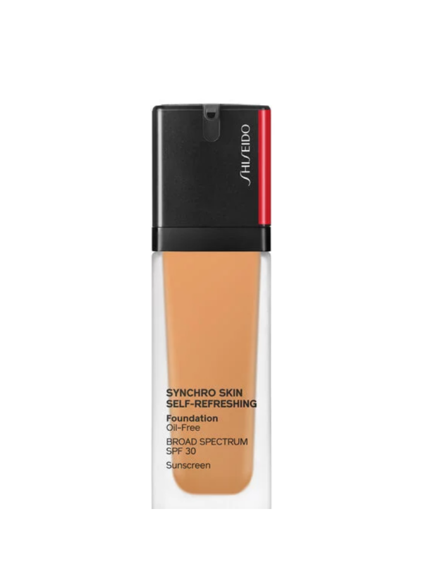 Shiseido, Synchro Skin Self-Refreshing, Oil-Free, Liquid Foundation, 410, Sunstone, SPF 30, 10 ml *Tester - For Women