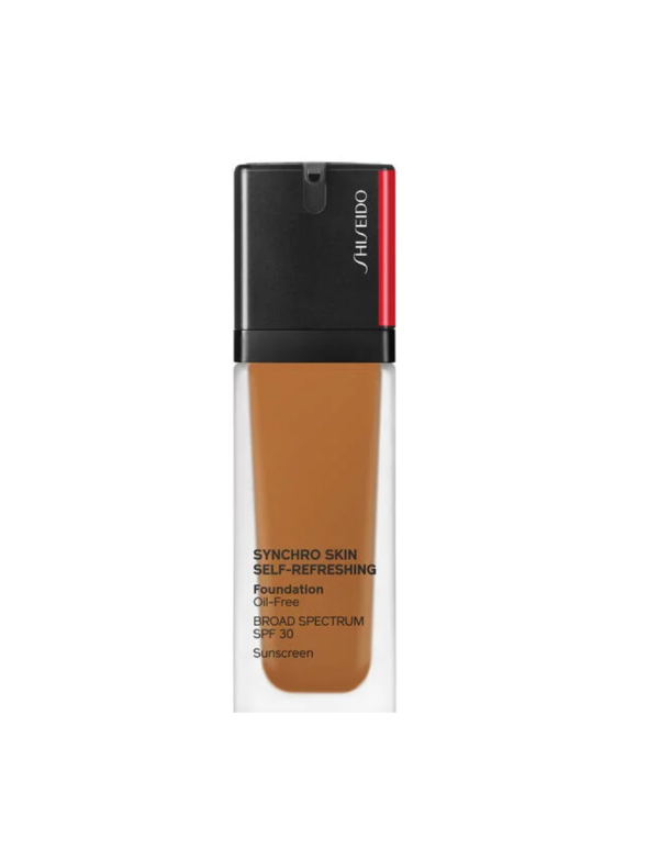 Shiseido, Synchro Skin Self-Refreshing, Oil-Free, Liquid Foundation, 440, Amber, SPF 30, 10 ml *Tester - For Women