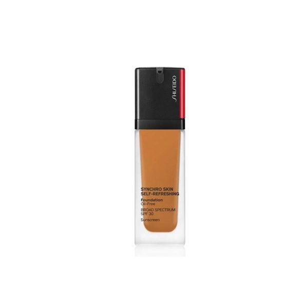 Shiseido, Synchro Skin Self-Refreshing, Oil Free, Liquid Foundation, 430, Cedar, SPF 30, 30 ml - For Women