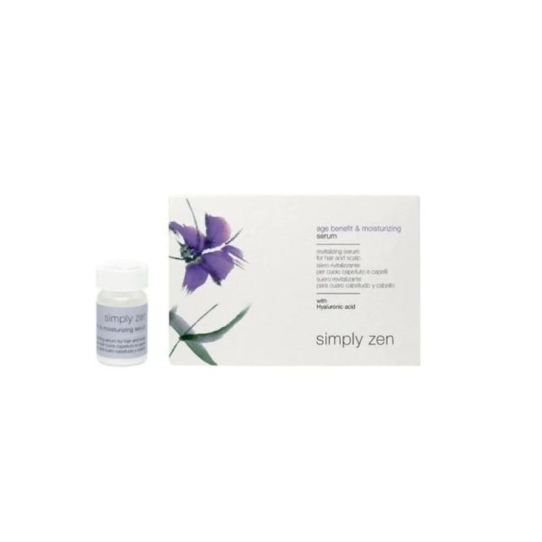 Simply Zen, Age Benefit & Moisturizing, Hair Serum, For Revitalisation, 12x, 5 ml - Unisex