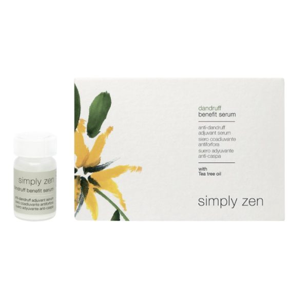 Set, Simply Zen, Dandruff Benefit, Hair Serum, Anti-Dandruff, 12 pcs, 5 ml - Unisex