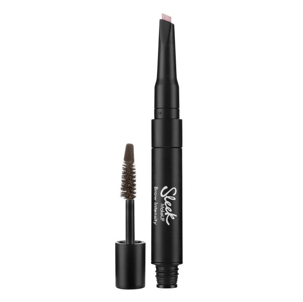 Sleek MakeUP, Brow Intensity, Mascara & Highlighter 2-In-1, Medium Rose, 3 ml - For Women