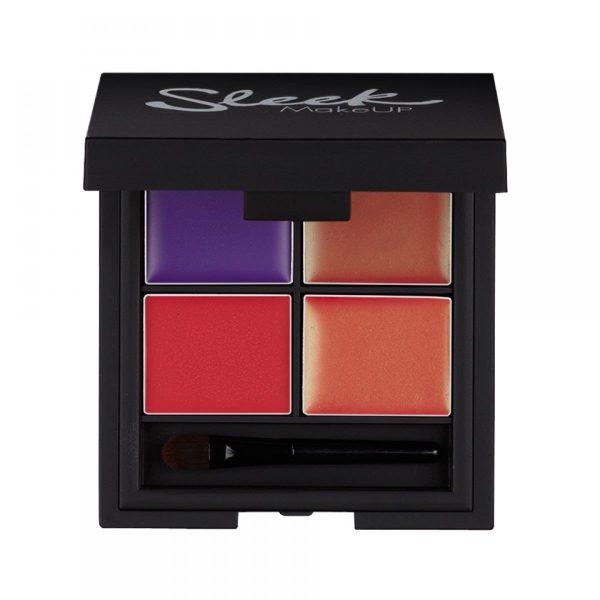 Sleek MakeUP, Lip 4, Lip Palette, 861, Mardi Gras, 5.4 g - For Women