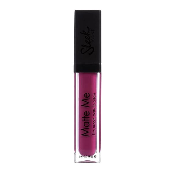 Sleek MakeUP, Matte Me, Lip Gloss, 431, Fandango Purple, 6 ml - For Women