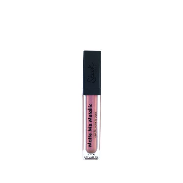 Sleek MakeUP, Matte Me Metallic, Lip Gloss, Volcanic, 6 ml - For Women