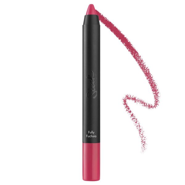 Sleek MakeUP, Power Plump, Lip Liner, Fully Fuchsia, 3.6 g - For Women