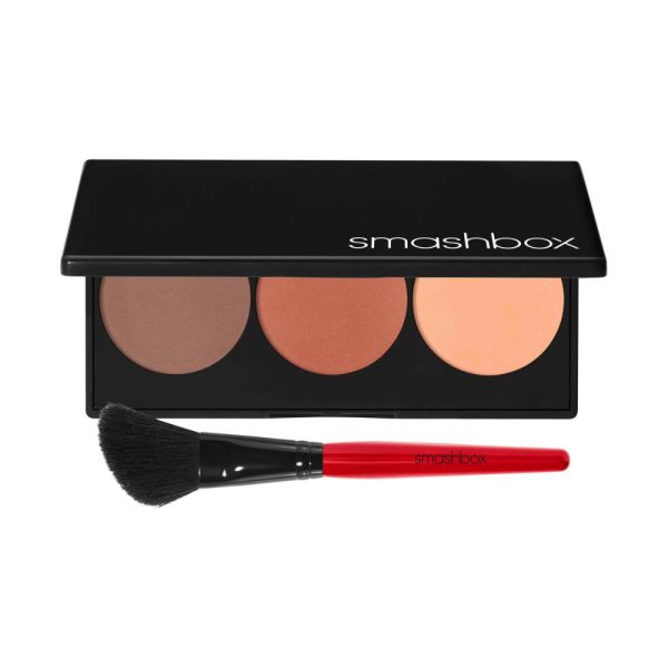 Smashbox, Step-By-Step, Contouring Palette, Deep, 11.47 g - For Women