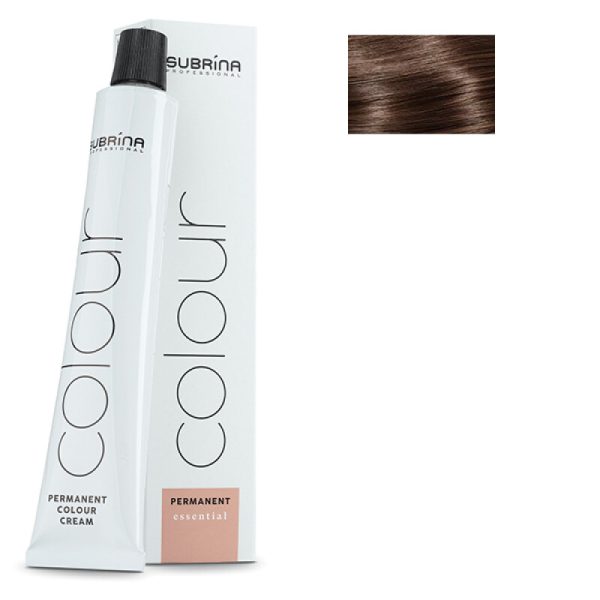 Subrina Professional, Essential Colour, Permanent Hair Dye, 5/0 Light Brown, 100 ml - For Women