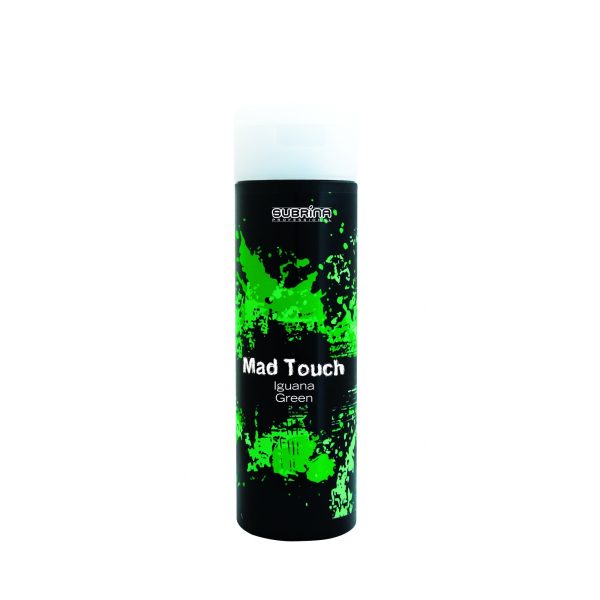 Subrina Professional, Mad Touch, Hair Colouring Gel, For Direct Colouring, Iguana Green, 200 ml - For Women