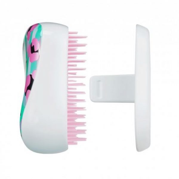 Tangle Teezer, Compact Styler, Detangler, Hair Brush, Pink Aqua - For Women