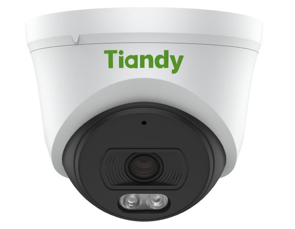 Camera IP Turret, Color Maker Tiandy, 5MP, Lentila 2.8mm, Bidirectionala, PoE, IP66 - TC-C35XQ-I3WEY-28